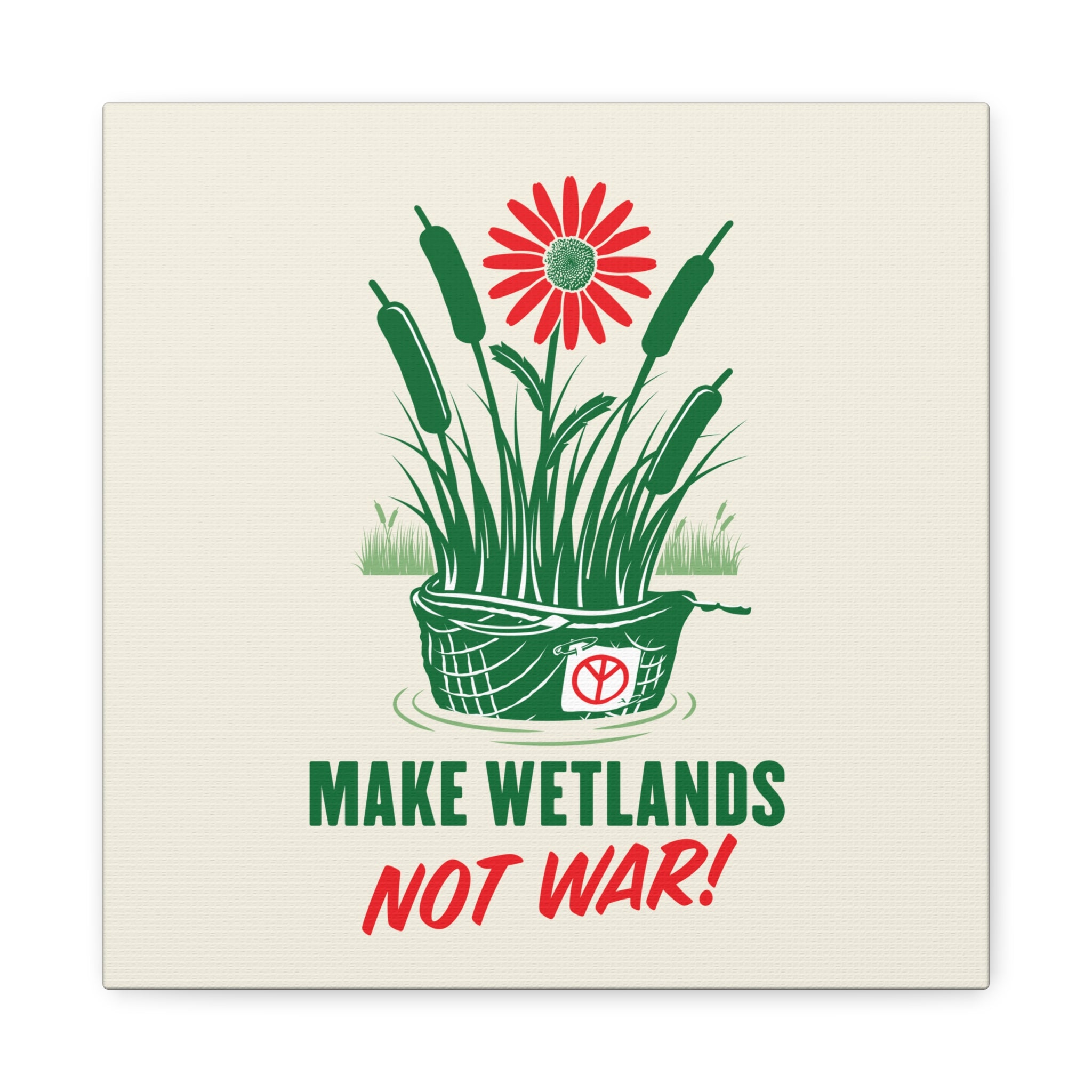 Make Wetlands Not War!