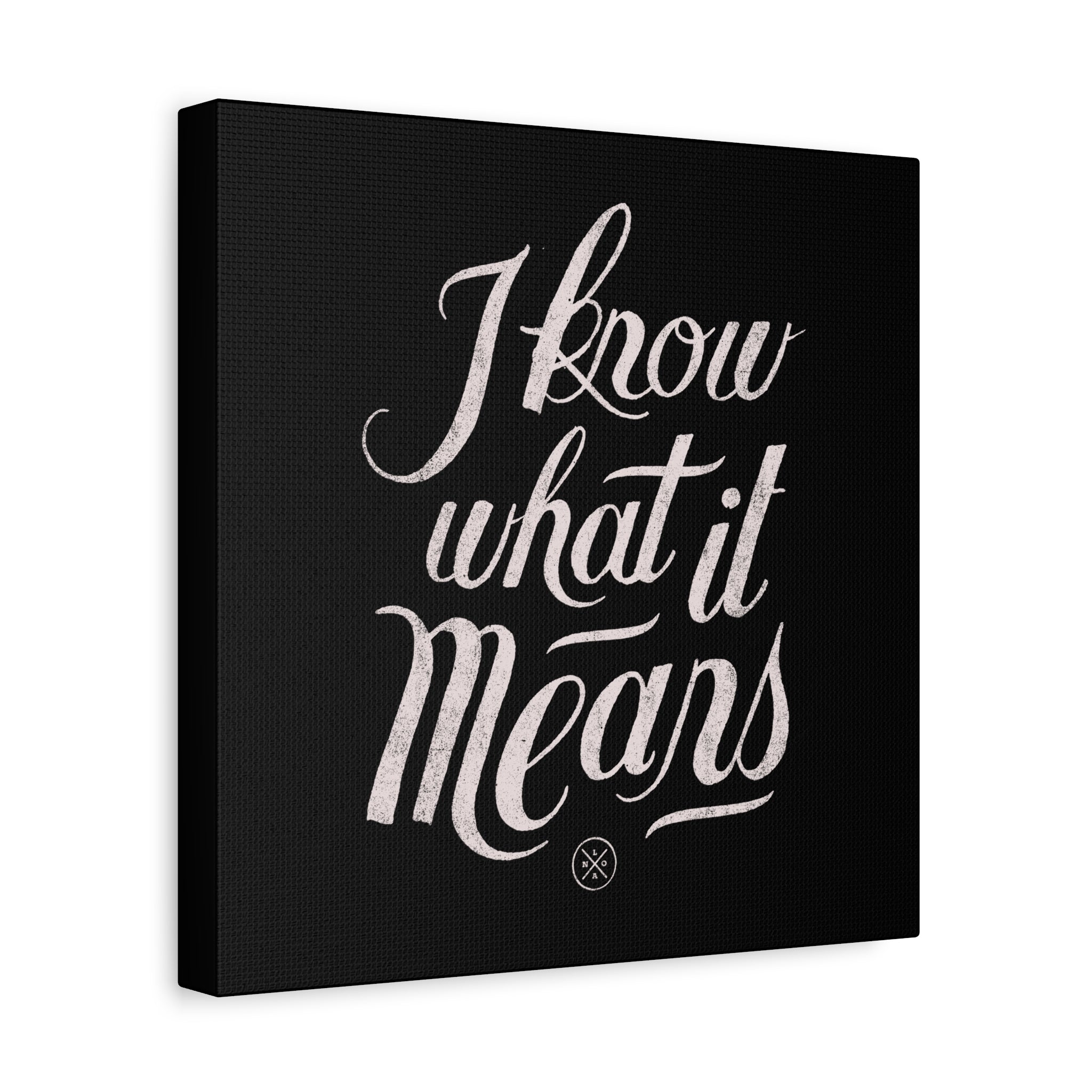 I Know What It Means
