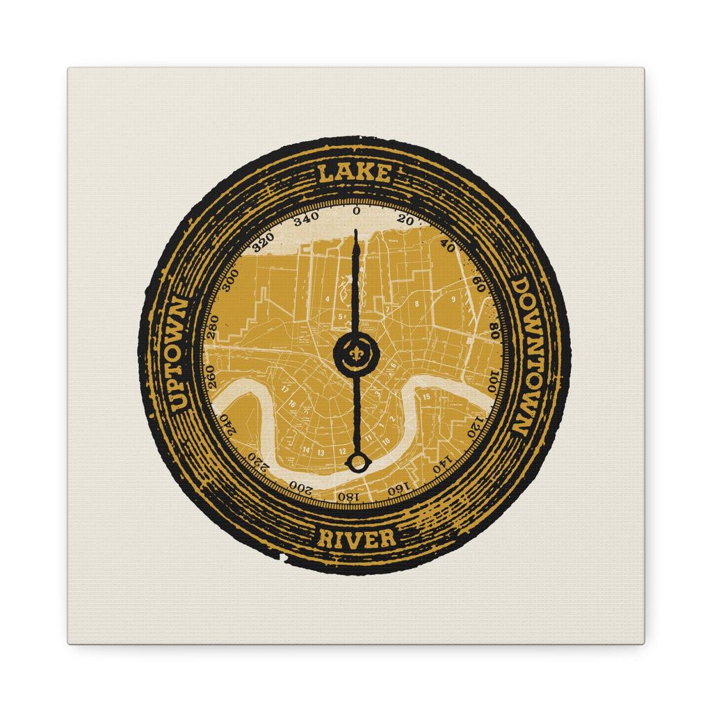 River. Lake. Uptown. Downtown. (Tan)